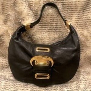 Michael Kors Black Leather Purse